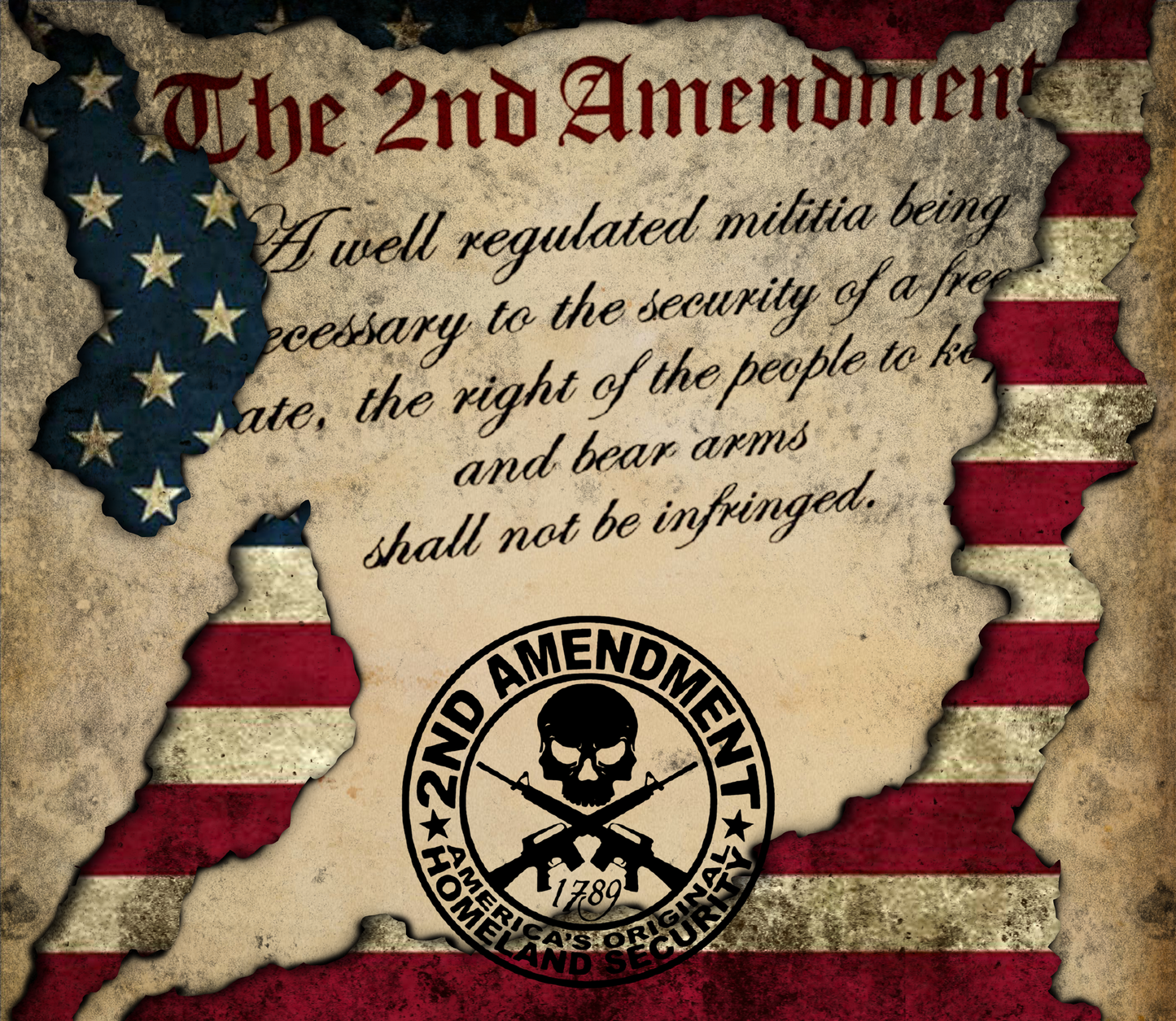 20oz Tumbler "2nd Amendment"