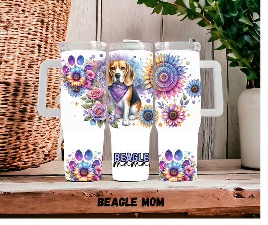 40oz "Beagle Mom"