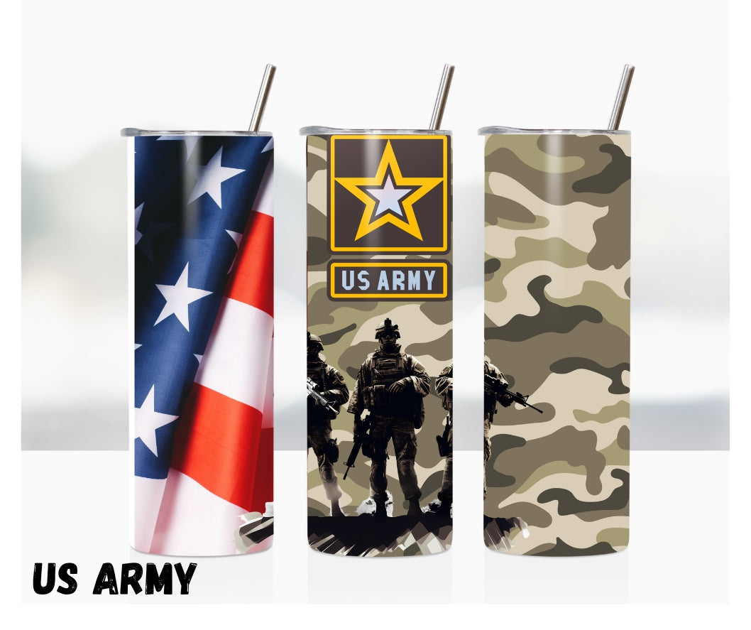 20oz Tumbler "US Army"