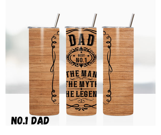 20oz Tumbler "Dad Man Myth Legend"