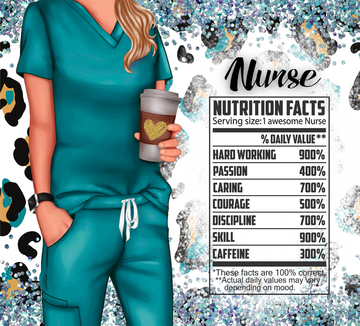 20oz Tumbler "Nurse" female